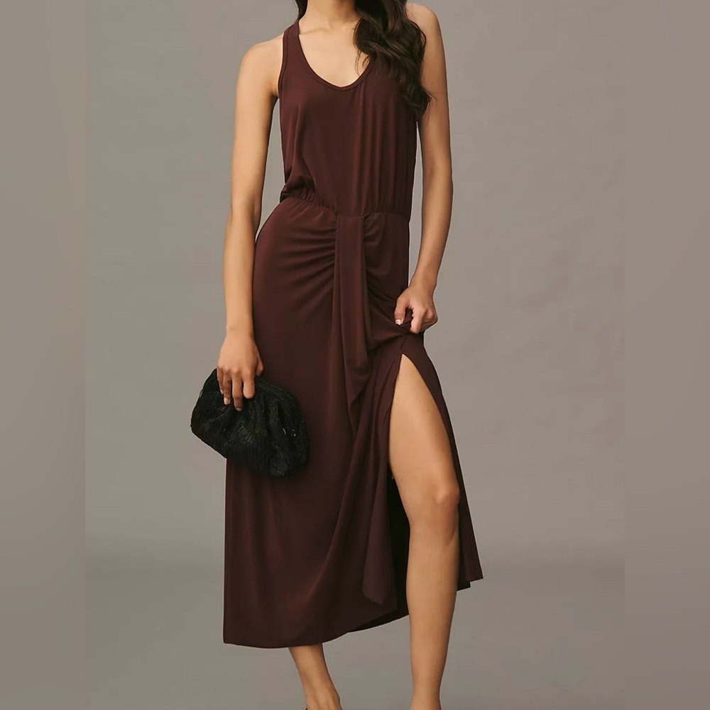 DOLAN Sleeveless Draped Maxi Dress Size Medium